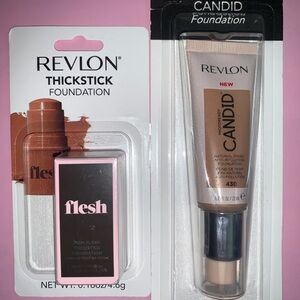 Revlon Photoready Candid 430 Honey Beige .75 FlOz & Flesh Thickstick Honey .16Oz